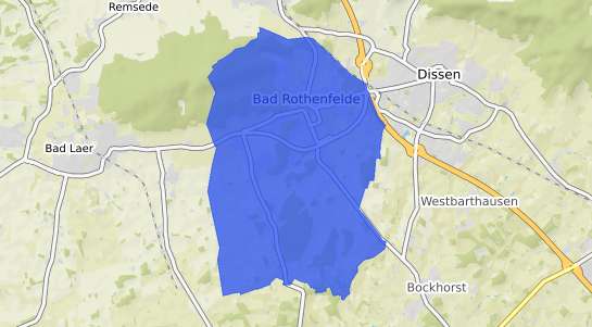 Bodenrichtwertkarte Bad Rothenfelde